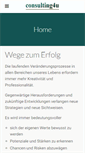 Mobile Screenshot of consulting4u.at