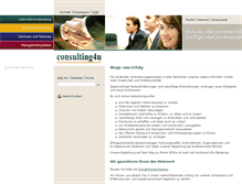Tablet Screenshot of consulting4u.at